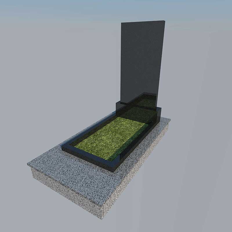 Instalarea monumentului funerar ordinar la cimitir  #1
