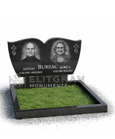 Двойной Надгробный памятник гранитный D307