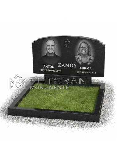 Двойной Надгробный памятник гранитный D308